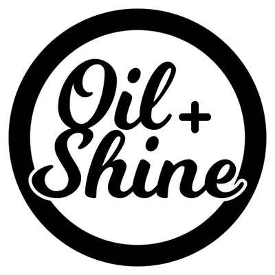 Oil & Shine logo - light